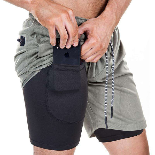 Pantalones cortos de compresión con bolsillo.photo #4