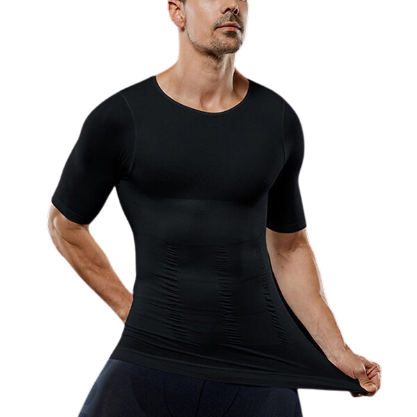 Mens Body Shaper Slimming Shirt photo #2
