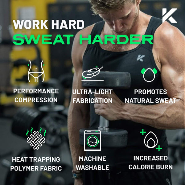 Men's Heat-Trapping Sweat Vestphoto #4