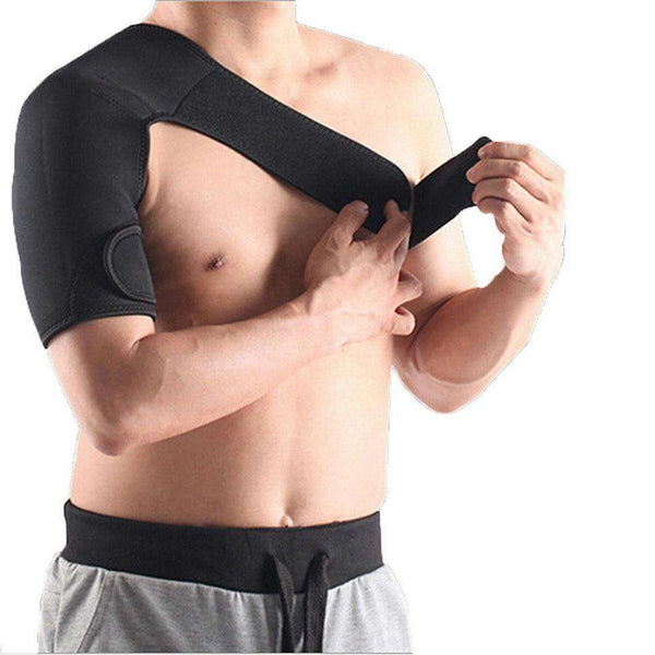 Neoprene Brace Dislocation Injury Arthritis Pain Shoulder Support photo #1