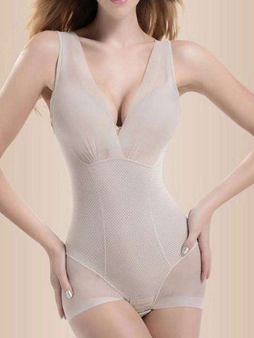Buy the Women Body Shaper Slimming Suit. Shop BodySuits Online - Kewlioo color_nude