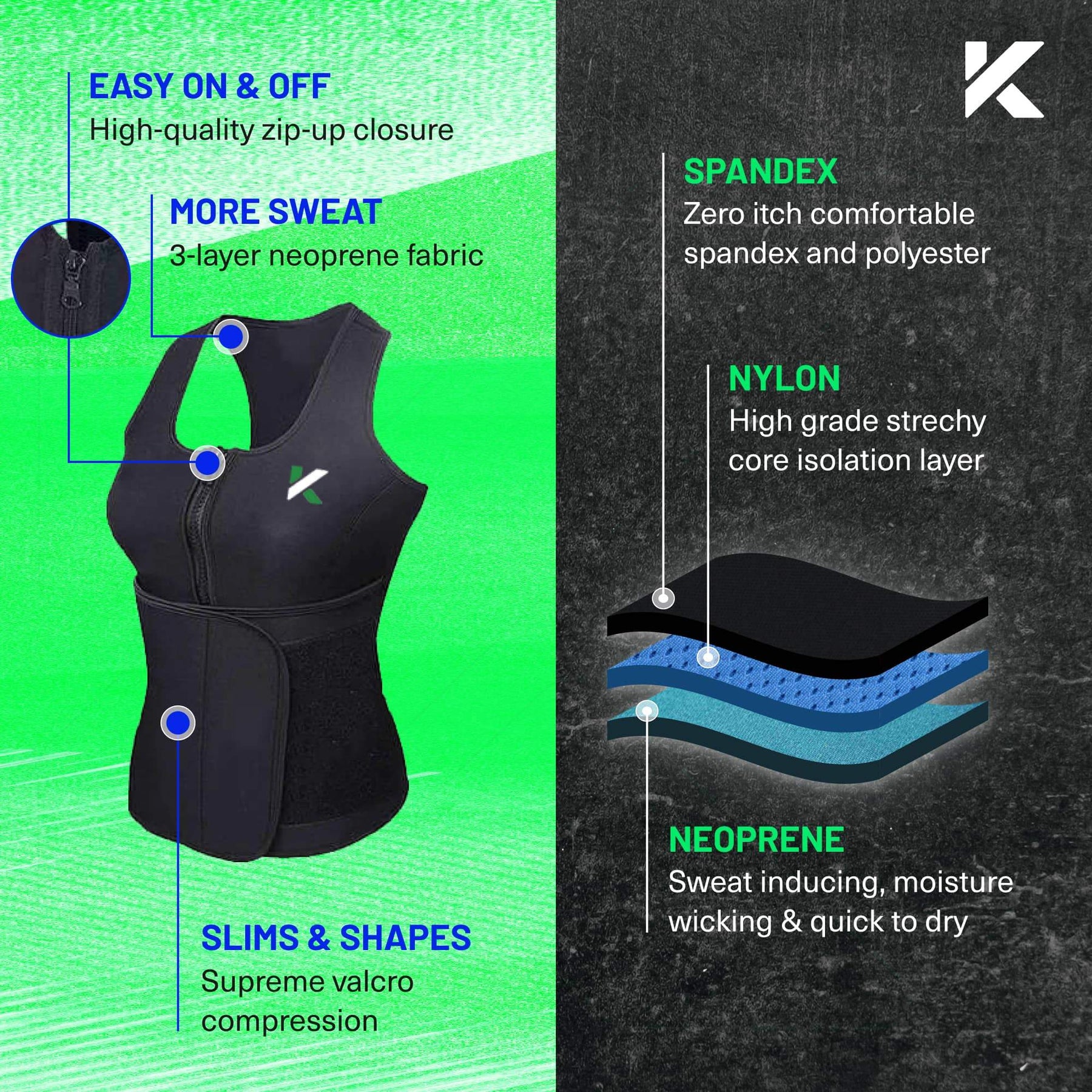 The Kewlioo Sauna Vest For Women Get Yours Now!