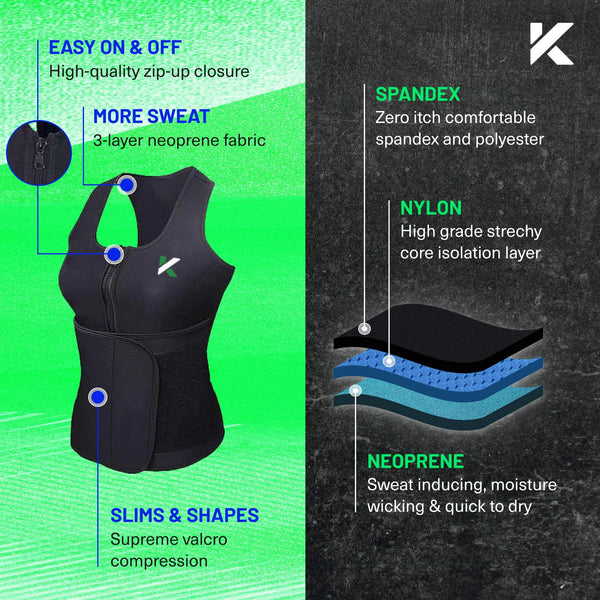 The Kewlioo Sauna Vest For Women photo #5