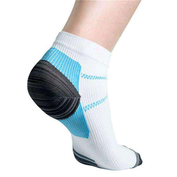 Chaussettes de sport à compression pour soulager la douleur de la voûte plantaire du talon photo #1