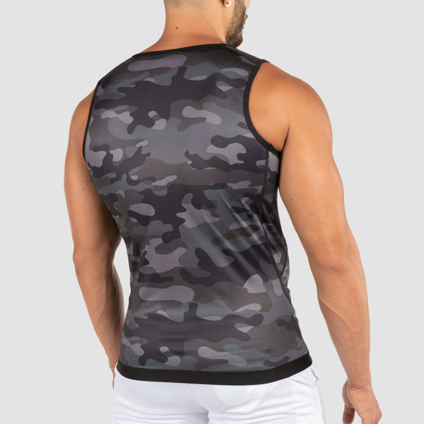 Men's Zipper Heat Trapping Sweat Vestphoto #10