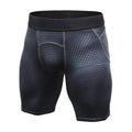 Buy the Men's Compression Muscle Gym Shorts / Black / S. Shop Training Shorts Online - Kewlioo color_black
