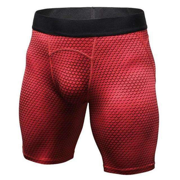 Men's Compression Muscle Gym Shorts photo #2