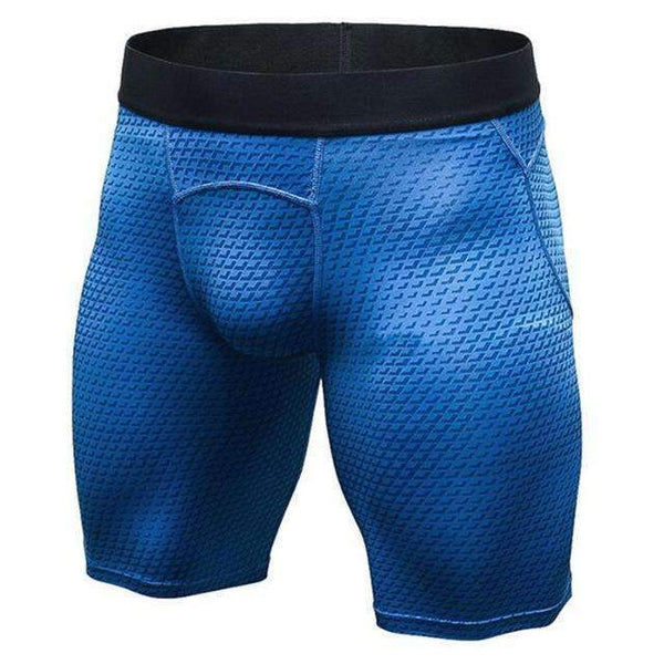 Men's Compression Muscle Gym Shorts photo #4