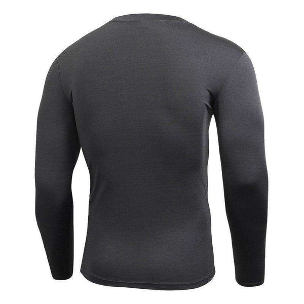 Men's Blank Long Sleeve Compression Top photo #7