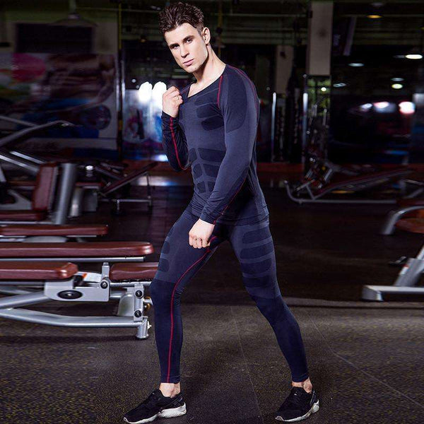 Men's Compression Training Suitphoto #16