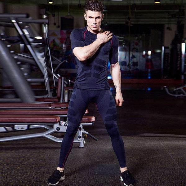 Men's Compression Training Suitphoto #18