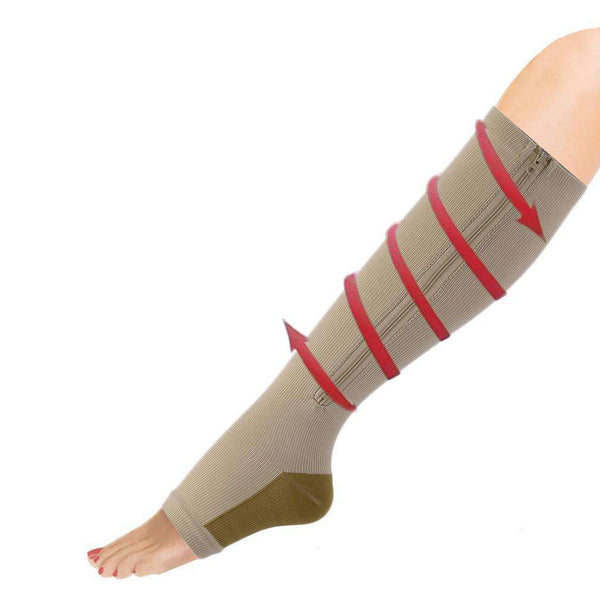 Chaussettes de Compression Minceur Femme Zippées photo #8