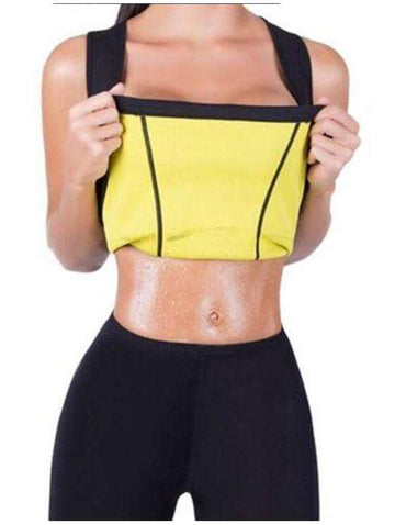 Buy the Womens Neoprene Weight-Loss Top. Shop Weight loss tops Online - Kewlioo color_black-yellow