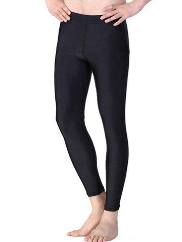 Buy the Men's Weight Loss Neoprene Long Sauna Pants / Black / S. Shop Weight loss pants Online - Kewlioo