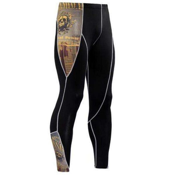 Men's Blackout Compression Pants photo #16