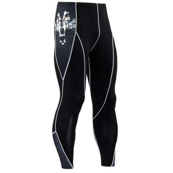 Men's Blackout Compression Pants photo #19