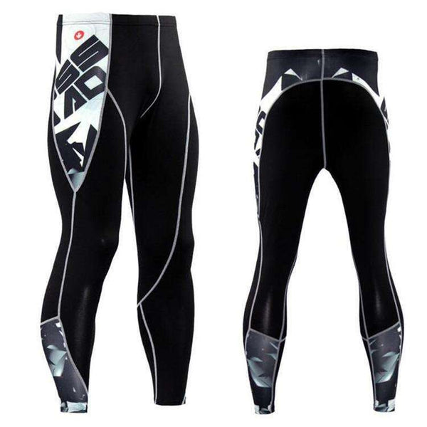 Men's Blackout Compression Pants photo #5