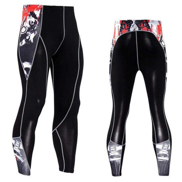 Men's Blackout Compression Pants photo #4