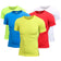 Buy the Men's Short-Sleeve Blank Workout Compression Rash Guard. Shop Compression Shirts Online - Kewlioo