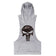 Buy the Hooded Skull Bodybuilding Tank Top / Grey / M. Shop tanks Online - Kewlioo color_white