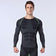 Buy the 2017 Men's Slimming Long Sleeve Compression T-shirt / Black/Green / L. Shop Compression Shirts Online - Kewlioo color_black-green