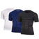 Buy the Mens Seamless Body Shaper Compression Elastic Shapewear Slimming Shirt. Shop Shapers Online - Kewlioo