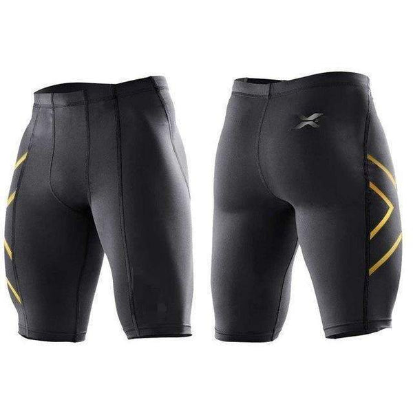Pantalones cortos de compresión para hombres con secado rápido photo #4
