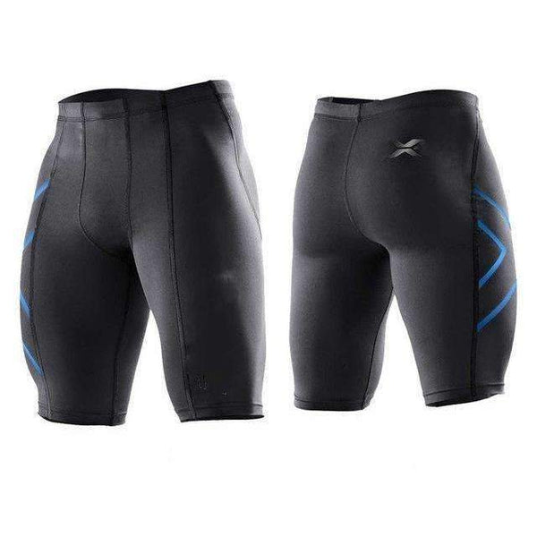 Pantalones cortos de compresión para hombres con secado rápido photo #6