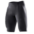 Buy the Quick-Drying Compression Shorts For Men / Black / S. Shop Compression Shorts Online - Kewlioo color_black
