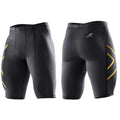 Buy the Quick-Drying Compression Shorts For Men. Shop Compression Shorts Online - Kewlioo color_gold-black