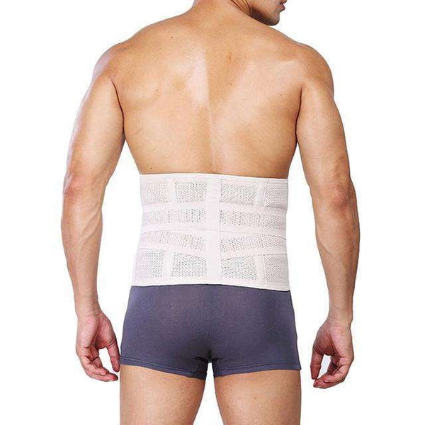 Men's Breathable Body Shaper Slimming Belt Corset photo #9